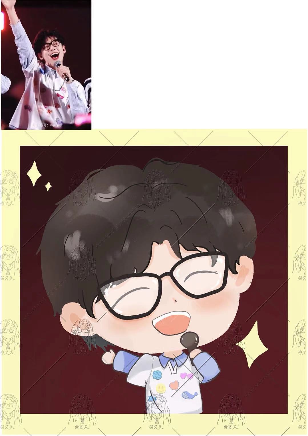 Q版头像#人间甜豆齐思钧