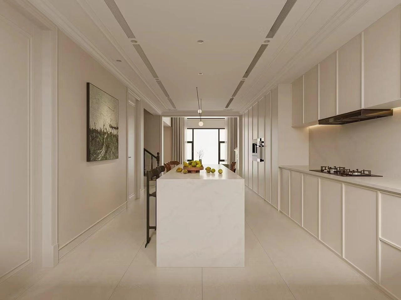 现代奶油风私宅，捕捉一场【审美】与【艺术】的邂逅（图ZMzgyODkxMjQw） - 家装设计 - 站酷设计师周周周周靖琪原创素材 - 站酷ZCOOL