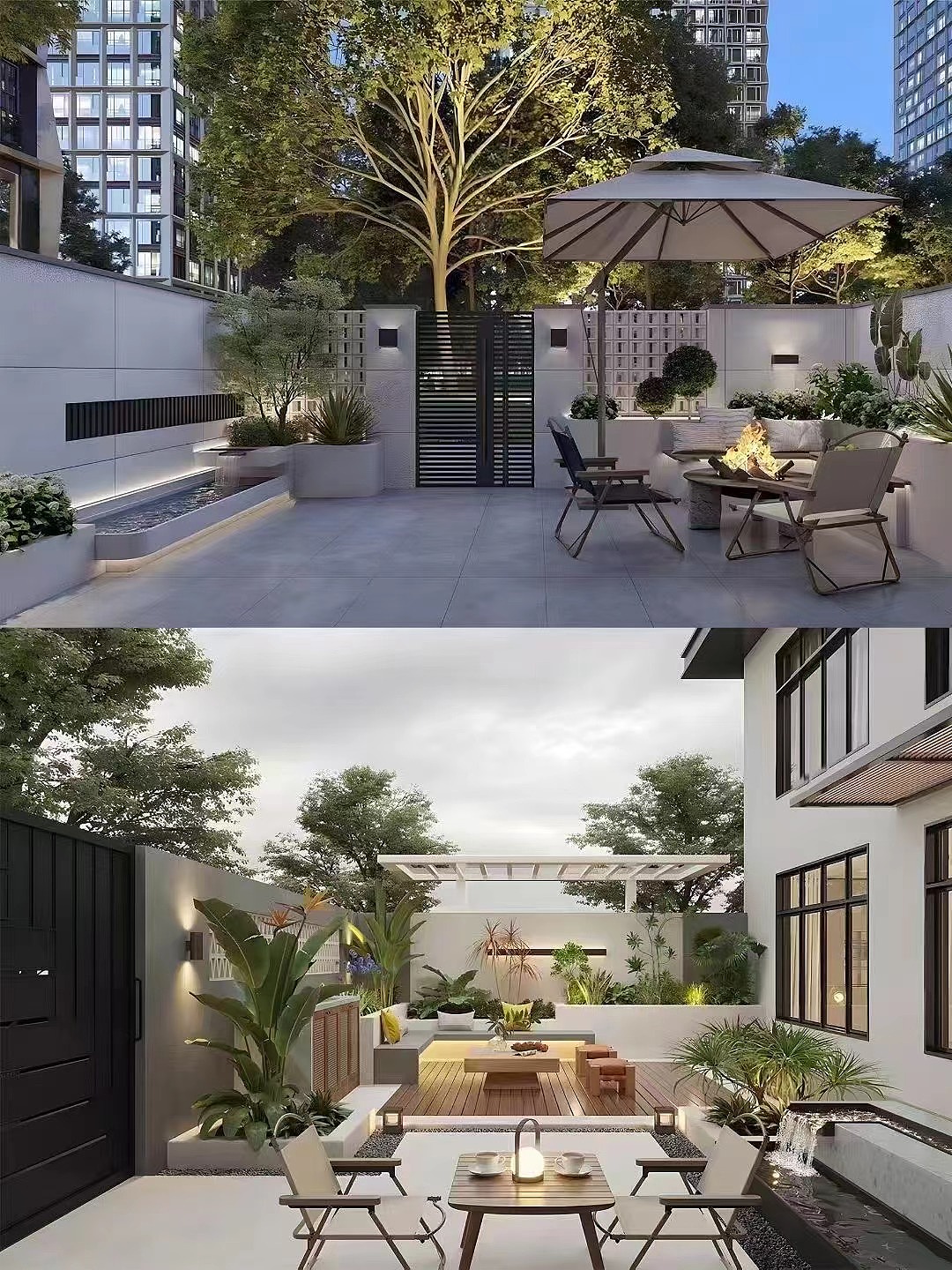 新中式庭院，美到骨子里！这才是属于中国人的院子！（图ZMzgyODkxMzUy） - 景观设计 - 站酷设计师楚湘爱设计原创素材 - 站酷ZCOOL