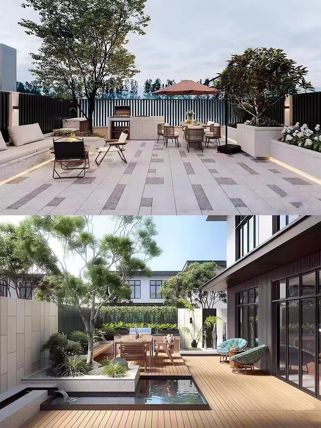 新中式庭院，美到骨子里！这才是属于中国人的院子！（图ZMzgyODkxMzQ4） - 景观设计 - 站酷设计师楚湘爱设计原创素材 - 站酷ZCOOL