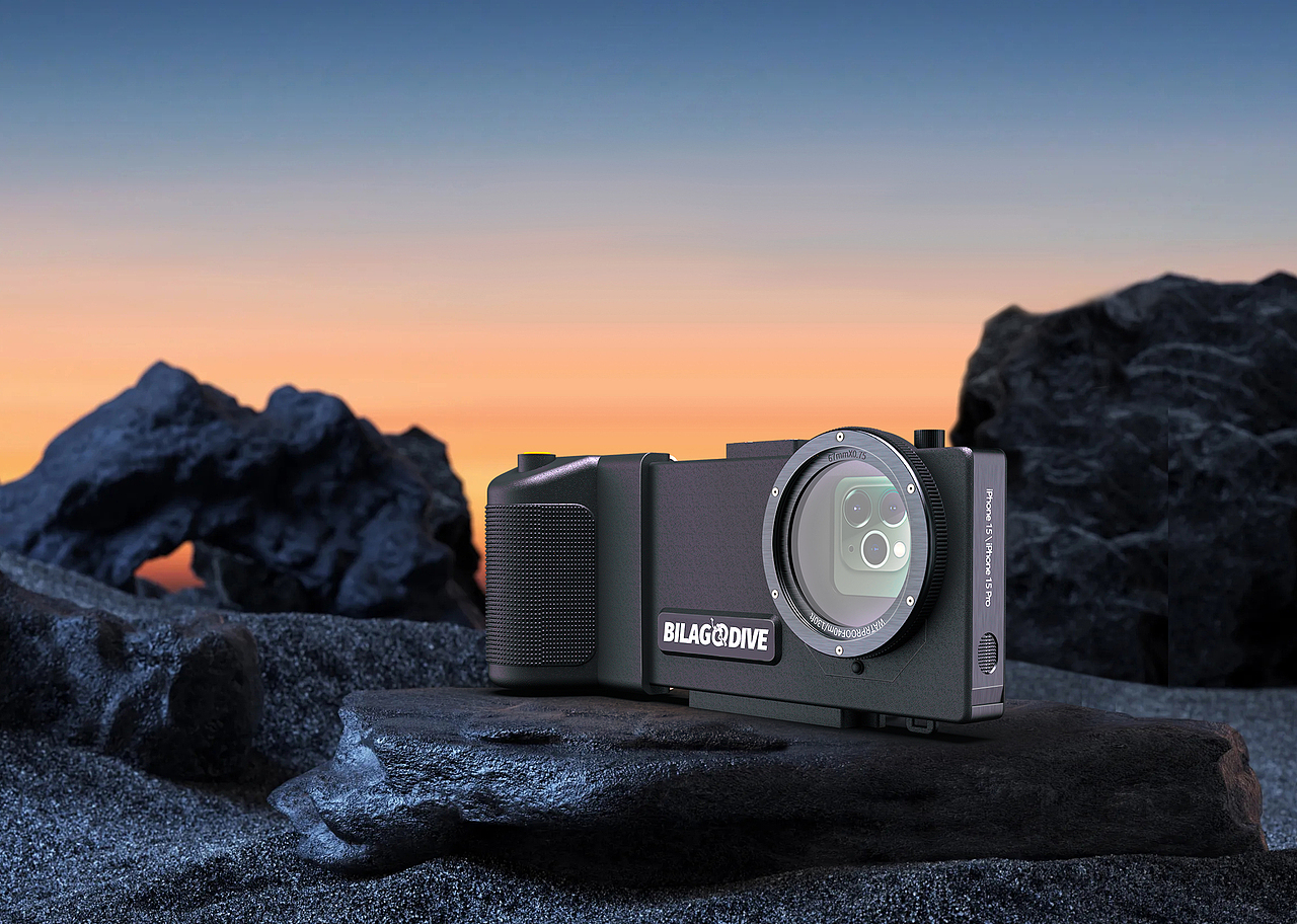 深海潜水手机壳-建模-渲染