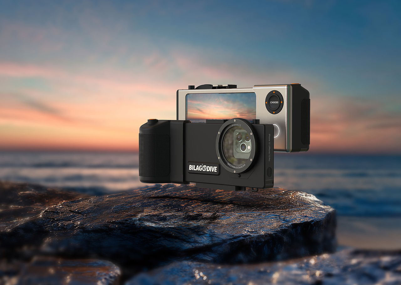 深海潜水手机壳-建模-渲染