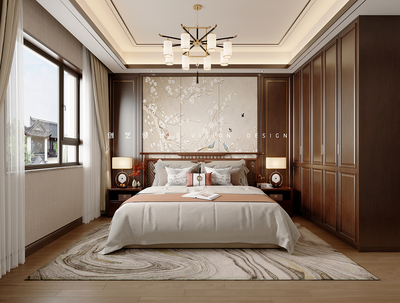 新中式自建房设计（图ZMzgyODk4NzA4） - 家装设计 - 站酷设计师创艺设计003原创素材 - 站酷ZCOOL