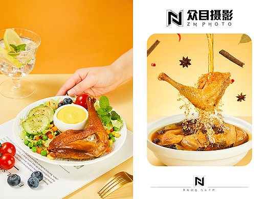 鸡腿、鸭腿| 美食摄影 x 众目视觉