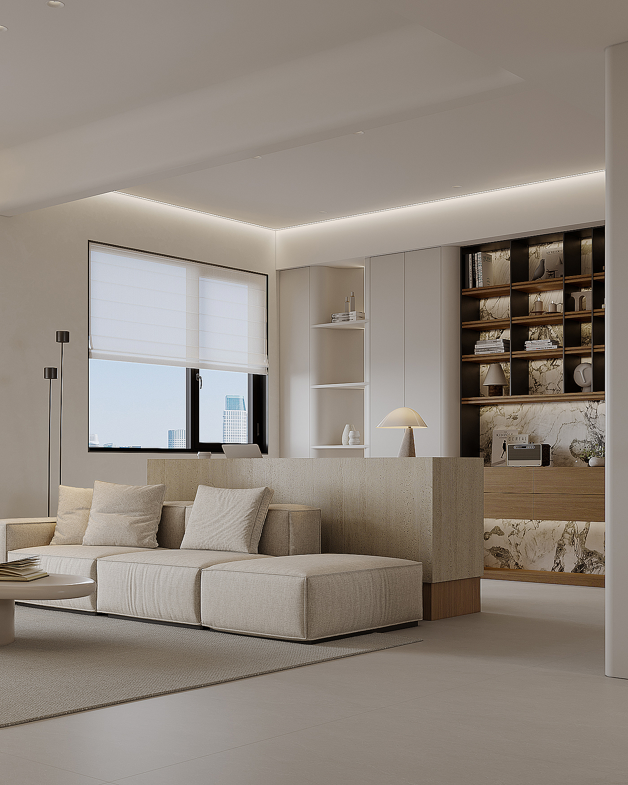 Vike表现新作|极简奶油家