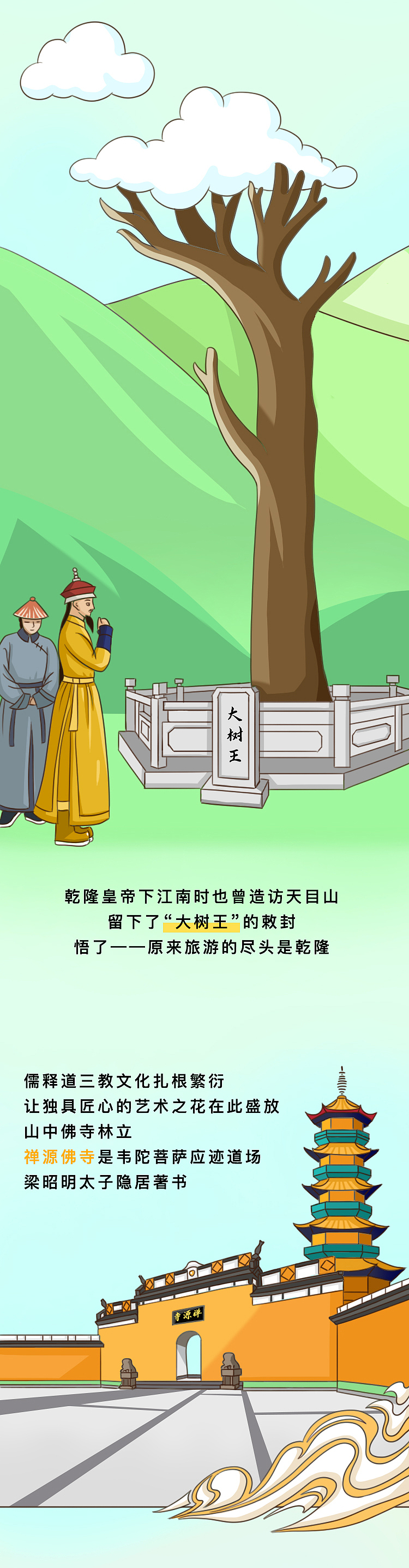 手绘插画——公众号长图