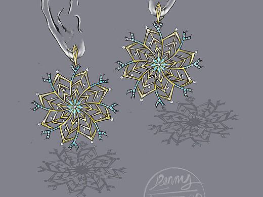 雪花 珠宝高定 penny  wang 