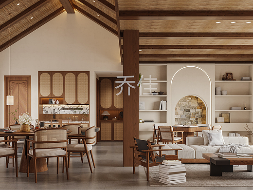 工装\最热门的民宿风格 星夜传图设计出品效果图