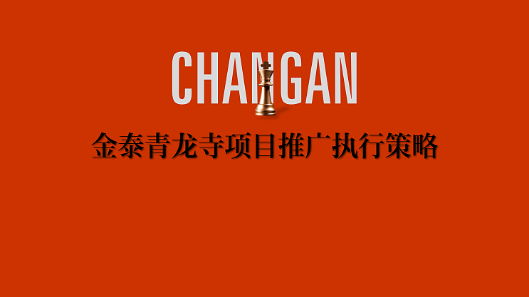 2023金泰青龙寺高端豪宅地产项目年度推广策略方案