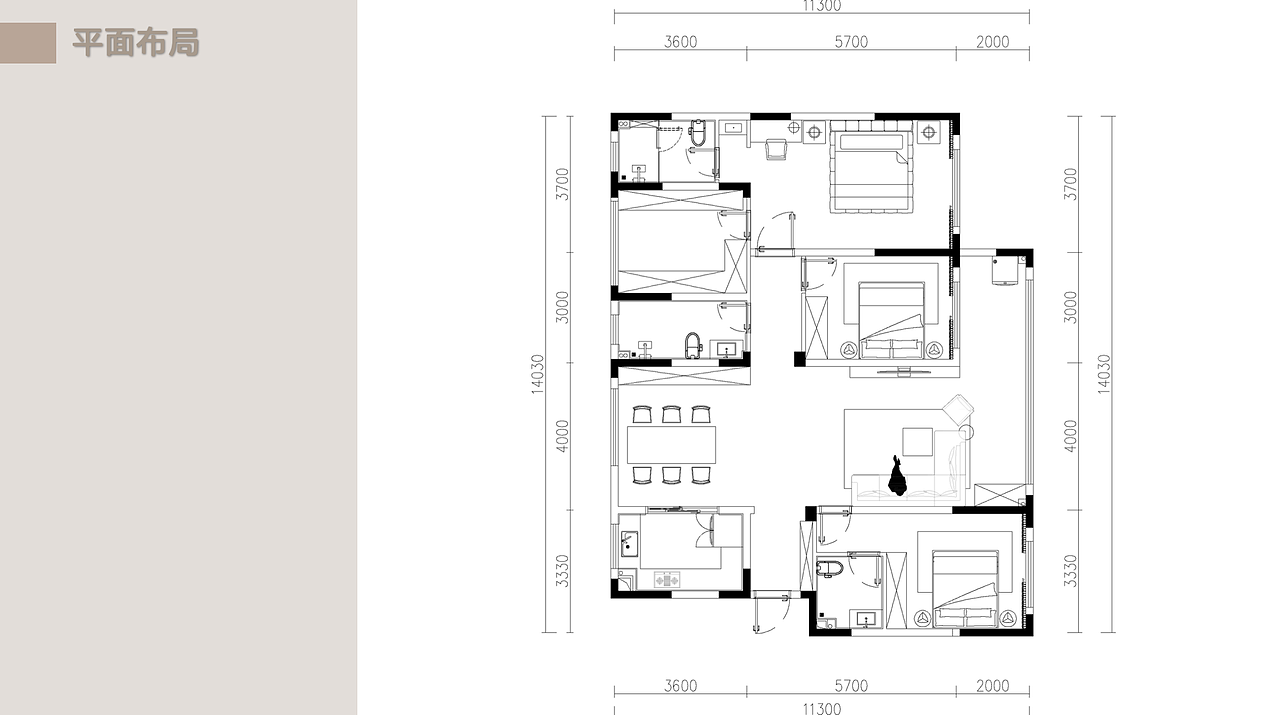 碧桂园项目平面汇报｜诚筑说天津cad培训机构（图ZMzgyOTI2NTQw） - 家装设计 - 站酷设计师天津室内设计培训原创素材 - 站酷ZCOOL