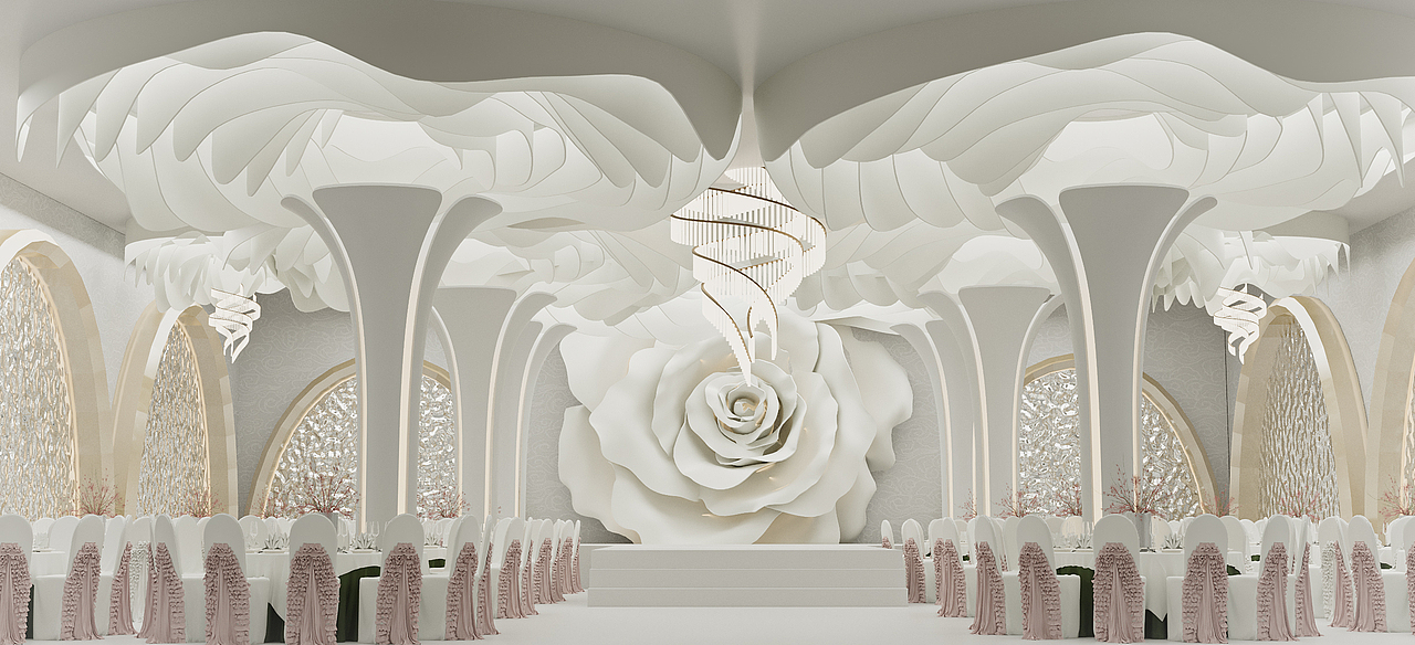 0基础学生也能做到｜用3DMax打造婚庆效果图室内培训（图ZMzgyOTI2Nzgw） - 商业空间设计 - 站酷设计师天津室内设计培训原创素材 - 站酷ZCOOL