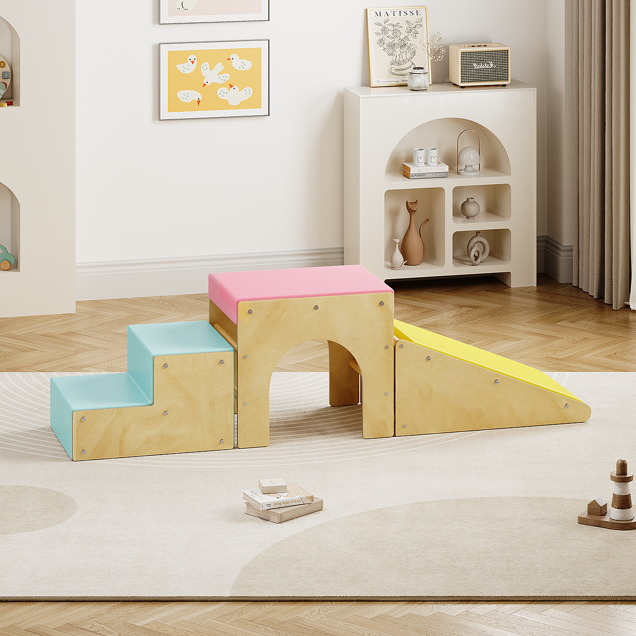 儿童爬梯效果图