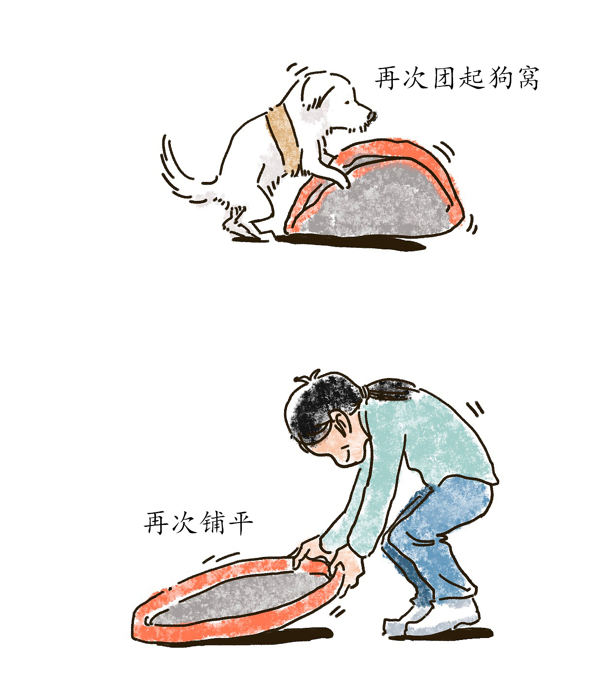 关于狗子对着狗窝冲锋这件事