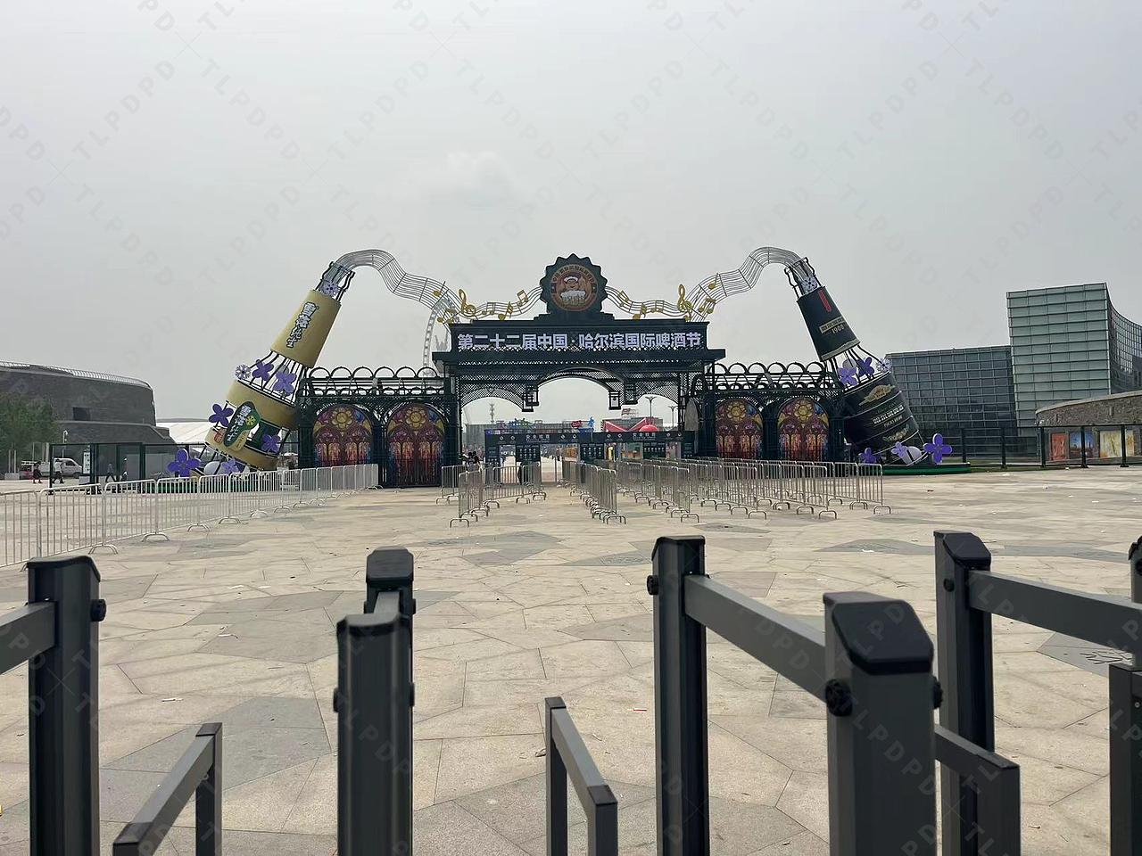 哈尔滨啤酒节门头,哈啤吧台,百威啤酒嘉年华