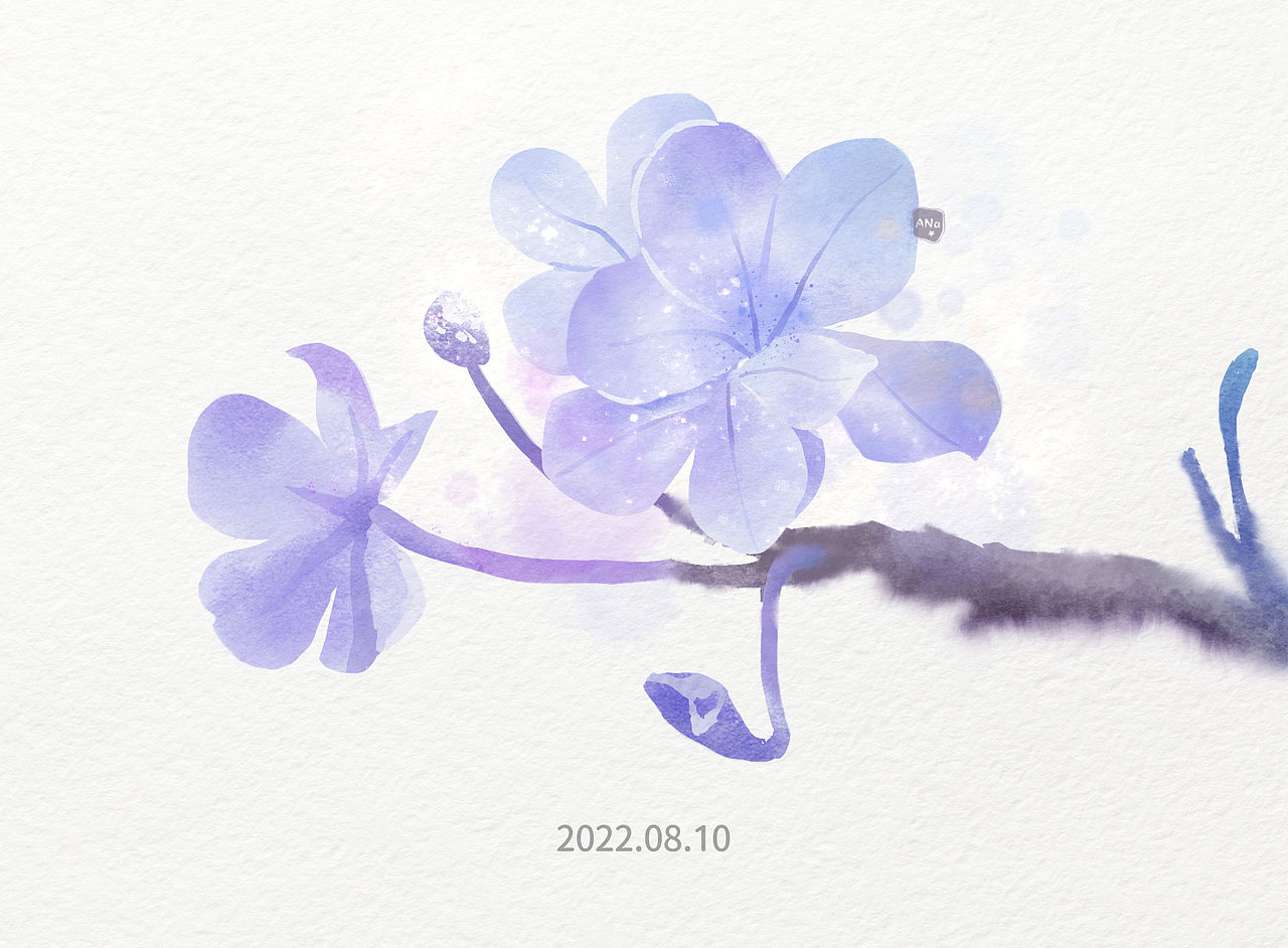 水彩练习07 花花（图ZMzgyOTUxMjEy） - 创作习作 - 站酷设计师摘星星的Ana原创素材 - 站酷ZCOOL