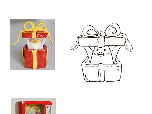 插画控笔练习 小物件线稿8