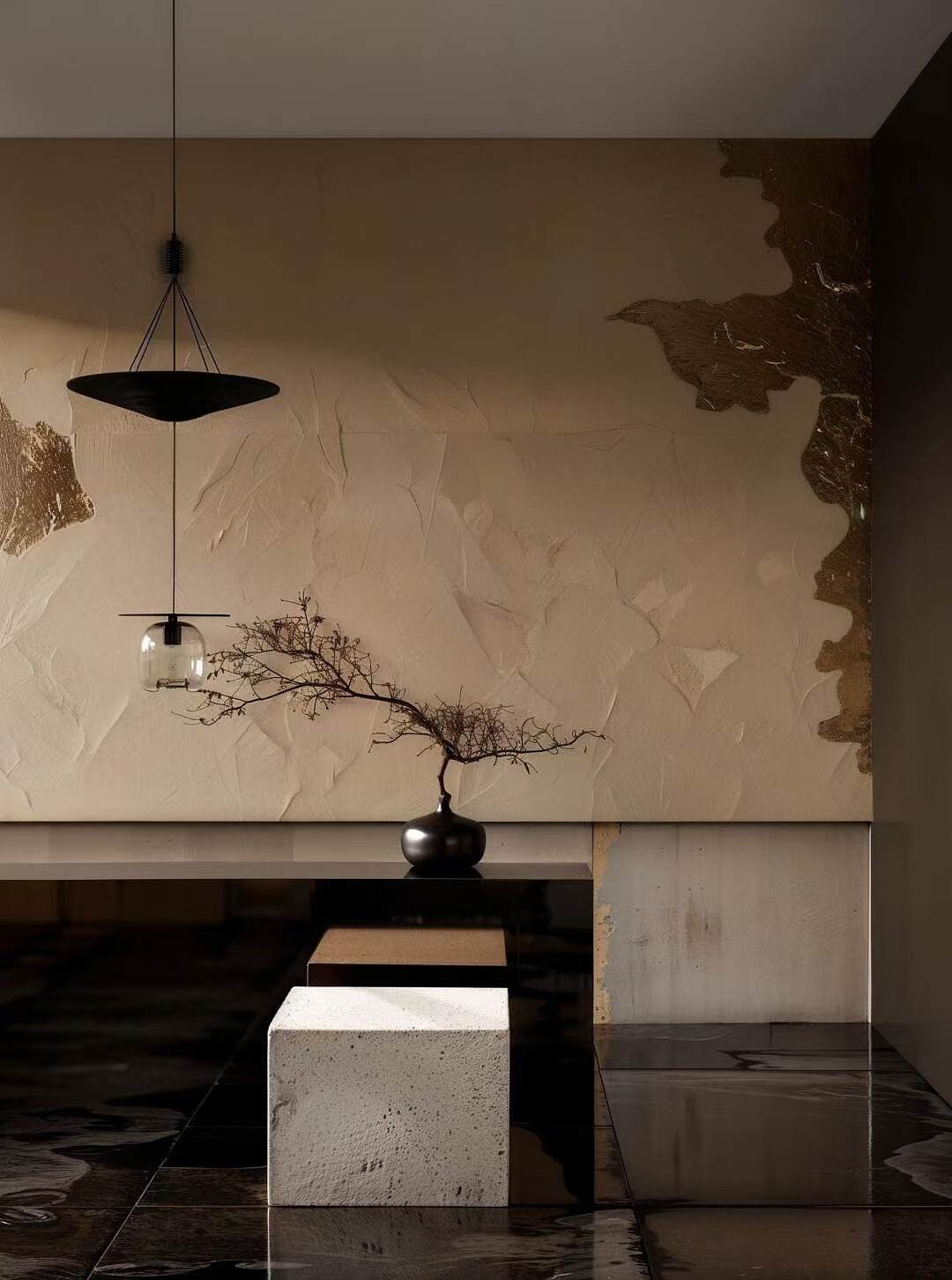 禅意东方｜茶会所空间设计（图ZMzgyOTUyNDky） - 酒店餐饮设计 - 站酷设计师亦然13156505105原创素材 - 站酷ZCOOL