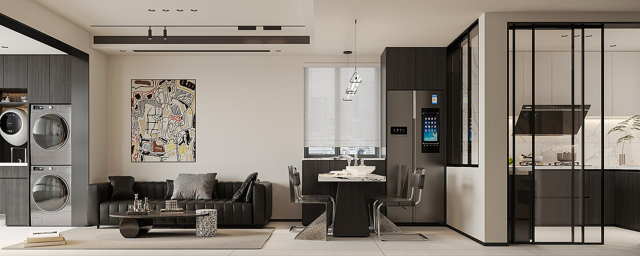 现代黑白灰格调分享