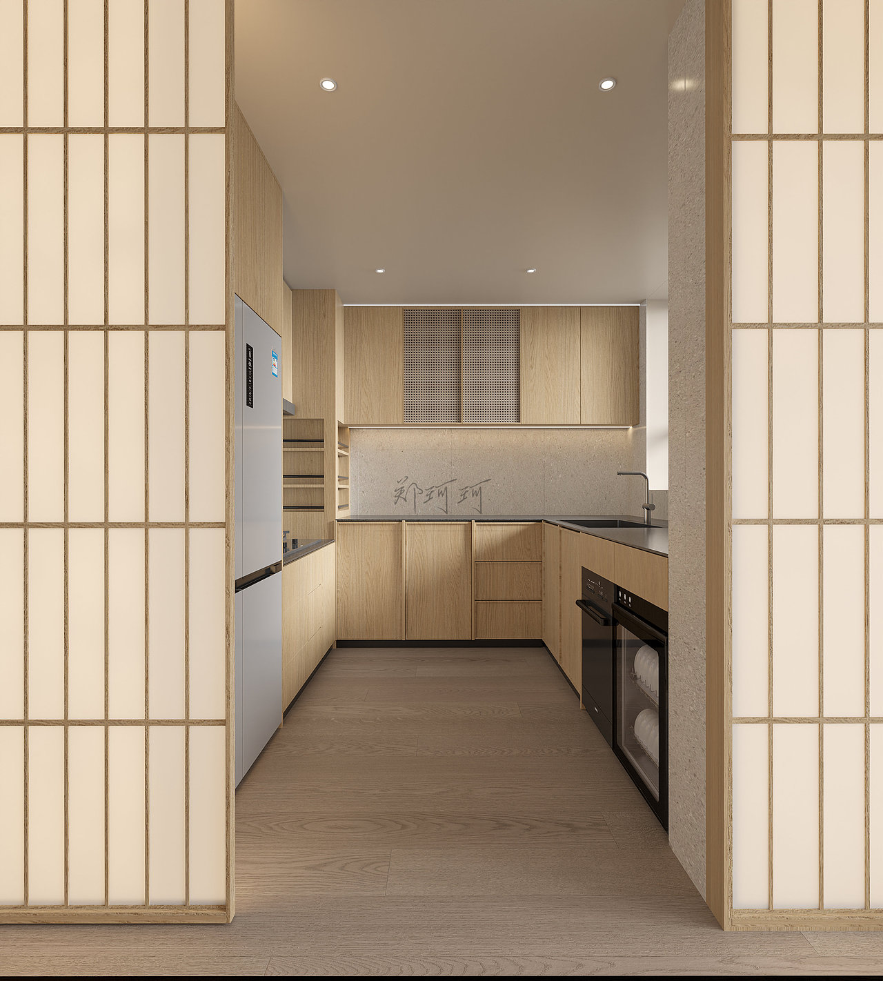 家装\现代自然极简风的家装 感受生活之美