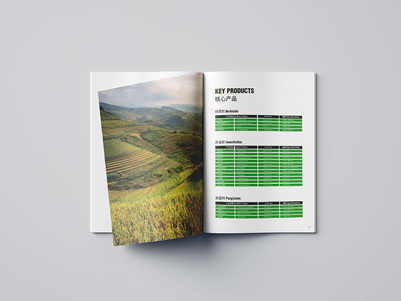 一希品牌设计---农业农药产品画册宣传册设计