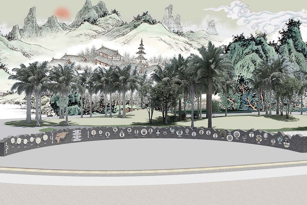 丝路还珠——北海市合浦县还珠广场景观改造设计（图ZMzgyOTY0NTc2） - 景观设计 - 站酷设计师Z999456927原创素材 - 站酷ZCOOL