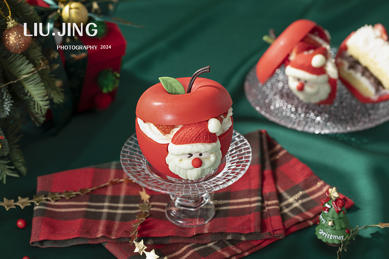 《圣诞节蛋糕》（图ZMzgyOTY5NDgw） - 美食摄影 - 站酷设计师摄影师Echo原创素材 - 站酷ZCOOL