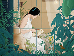 為喜歡的電影而創(chuàng)作插畫(huà)