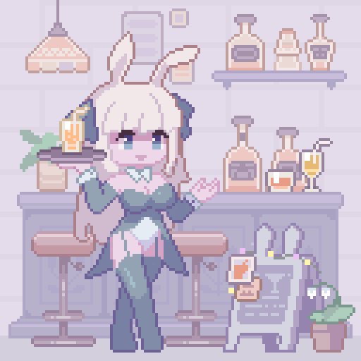 [像素画]小女仆