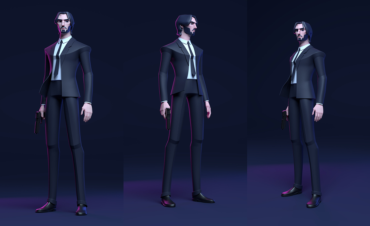 三维建模练习（图ZMzgyOTgwMTA4） - 人物/生物 - 站酷设计师图方工作室原创素材 - 站酷ZCOOL