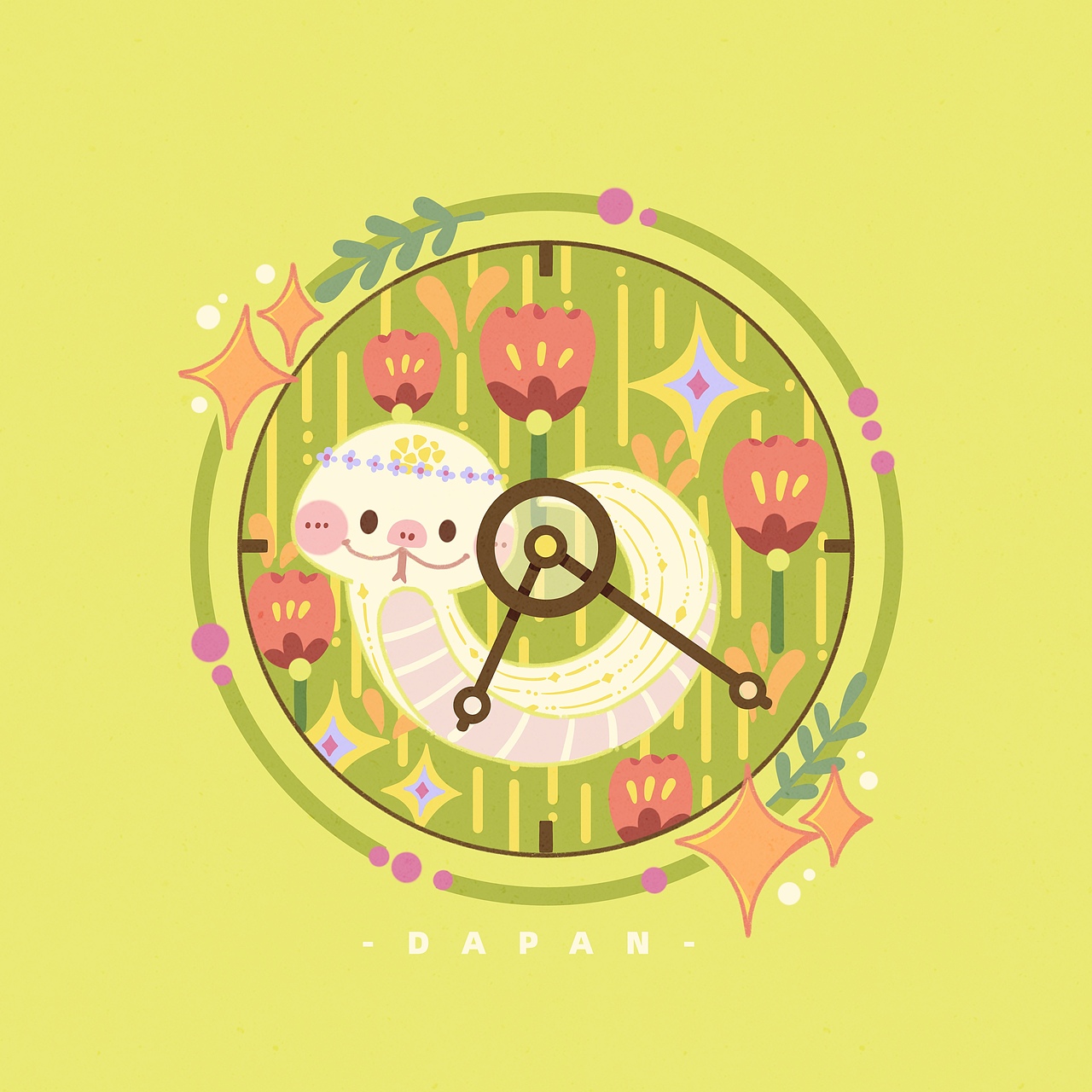 蛇年创意插画合集（图ZMzgyOTg0MDky） - 商业插画 - 站酷设计师DP大潘原创素材 - 站酷ZCOOL