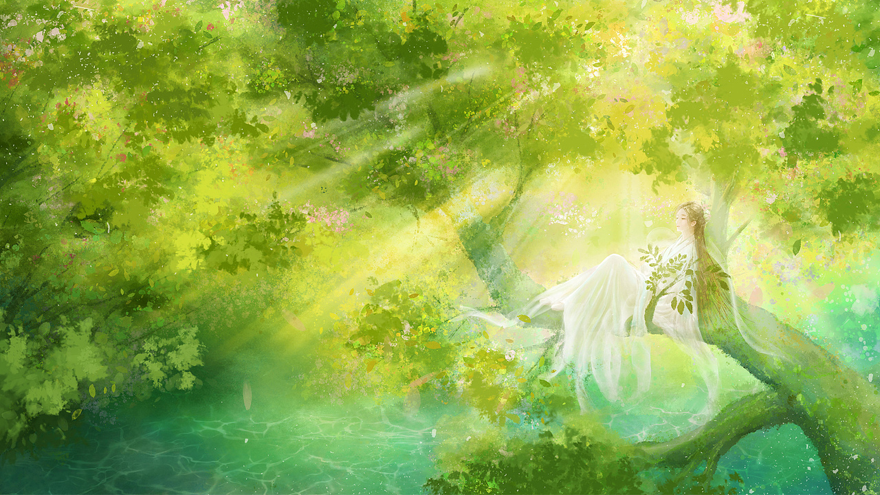 四季插画《等》（图ZMzgyOTg0MzA0） - 创作习作 - 站酷设计师茯苓首丘原创素材 - 站酷ZCOOL