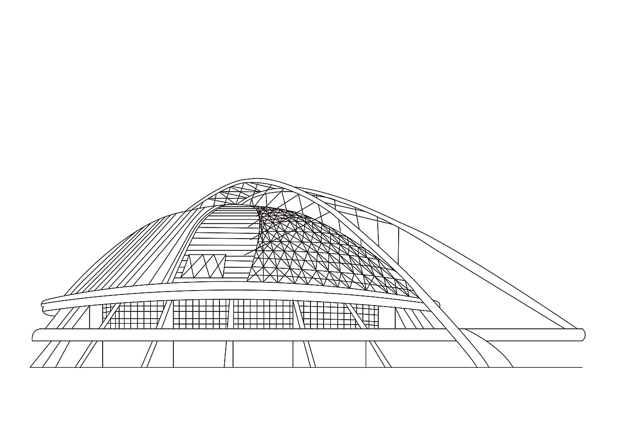 茌平地标线图（图ZMzgyOTg0NjA4） - 宣传物料 - 站酷设计师阿裕华原创素材 - 站酷ZCOOL