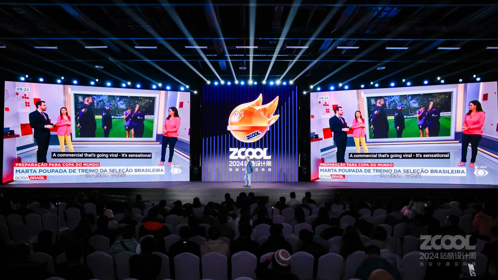 疯传全球的广告如何设计？纽约节吴金君解读AI创意金奖案例｜2024站酷设计周回顾（图ZMTQ5OTc3MTY=） - 资讯 - 站酷设计师站酷设计周原创素材 - 站酷ZCOOL