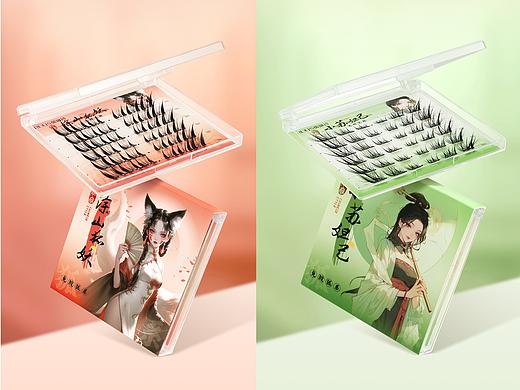 美妆产品设计-假睫毛(苏妲己狐妖)