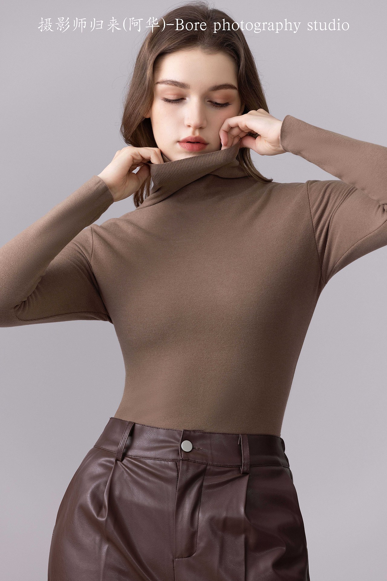 女外模打底衫拍摄电商产品拍摄LOOKBOOK极简风简约风（图ZMzgyOTk5NDQw） - 人像摄影 - 站酷设计师般若商业摄影原创素材 - 站酷ZCOOL