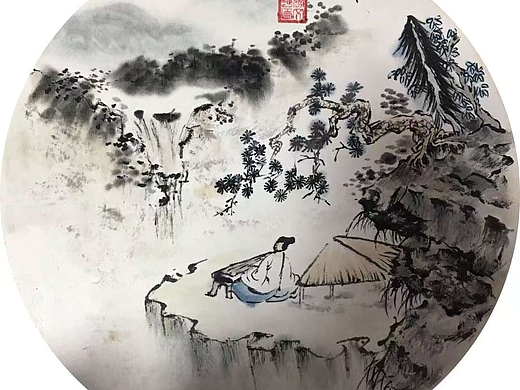 寄情山水（個人主頁-ZNzExMDA2NjA=） - 其他 - 站酷設(shè)計師小李收刀原創(chuàng)素材 - 站酷ZCOOL