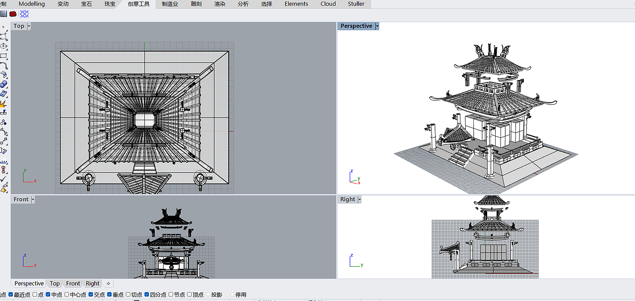 3d模型练习作品（图ZMzgzMDA1NzI0） - 场景 - 站酷设计师神秘金发墨镜男原创素材 - 站酷ZCOOL