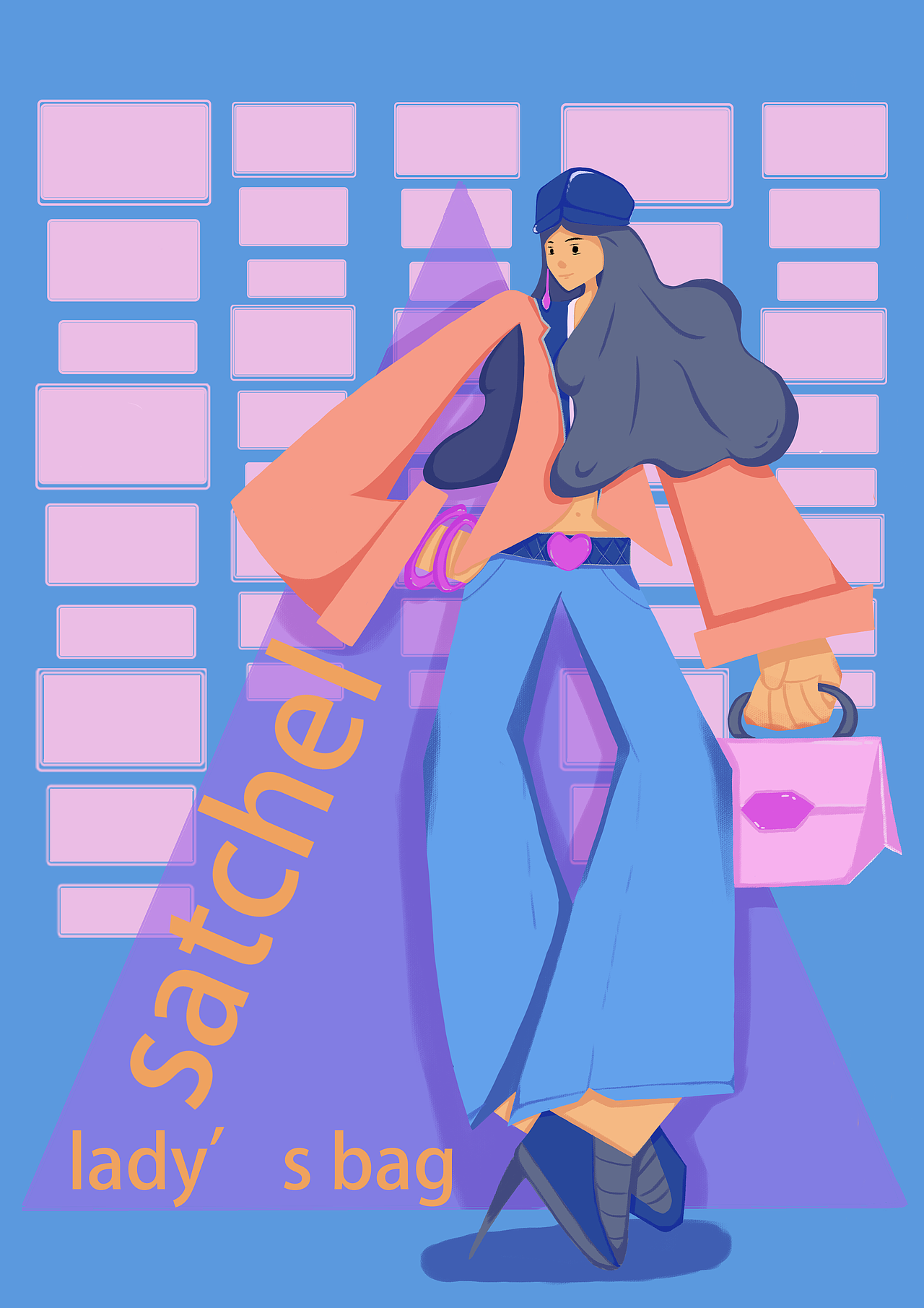 旧时尚（图ZMzgzMDA4NTM2） - 艺术插画 - 站酷设计师丹青墨浅原创素材 - 站酷ZCOOL