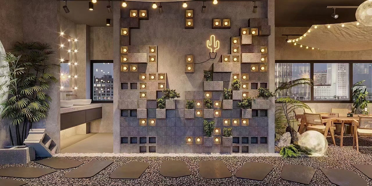 室外露营地，喧嚣的城市中，有这种体验还是蛮不错滴（图ZMzgzMDEwNzc2） - 酒店餐饮设计 - 站酷设计师设计高妍原创素材 - 站酷ZCOOL