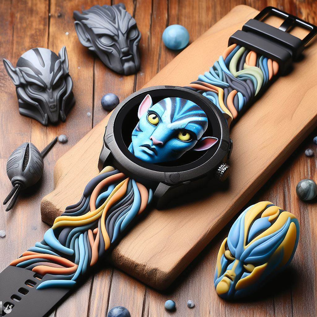 AI生成创意表带图（图ZMzgzMDE3Nzk2） - AI作品 - 站酷设计师半城繁华半城梦原创素材 - 站酷ZCOOL