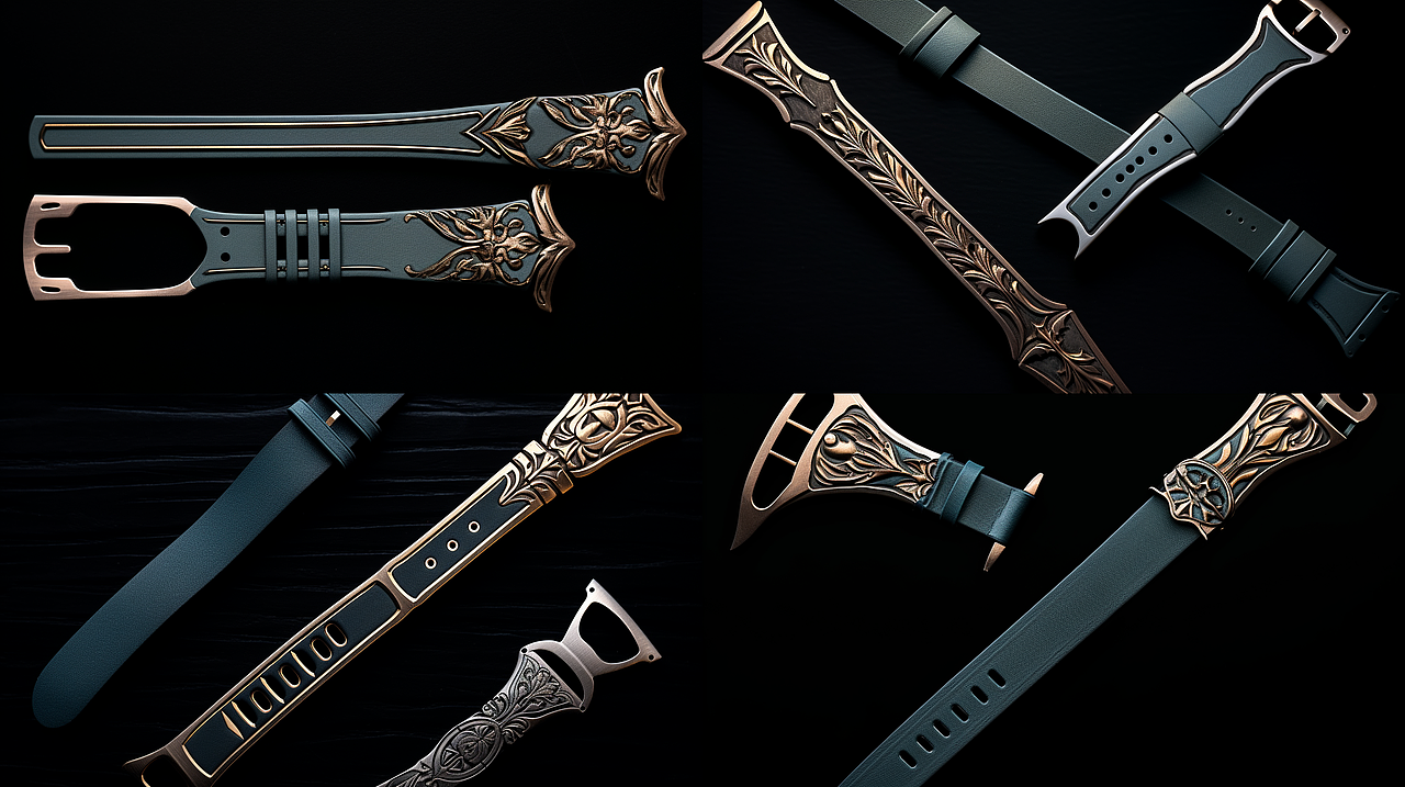 AI生成创意表带图（图ZMzgzMDE3ODgw） - AI作品 - 站酷设计师半城繁华半城梦原创素材 - 站酷ZCOOL