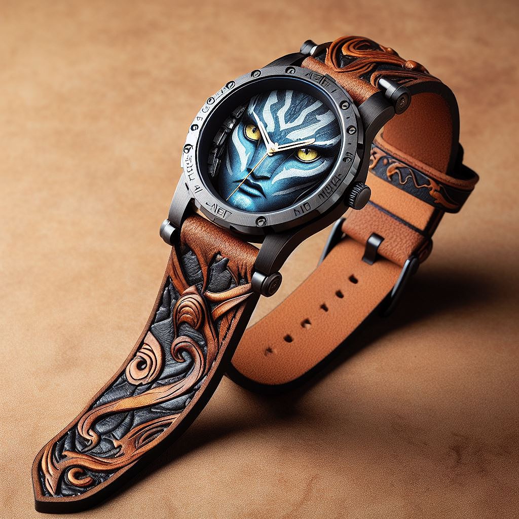 AI生成创意表带图（图ZMzgzMDE3NzYw） - AI作品 - 站酷设计师半城繁华半城梦原创素材 - 站酷ZCOOL