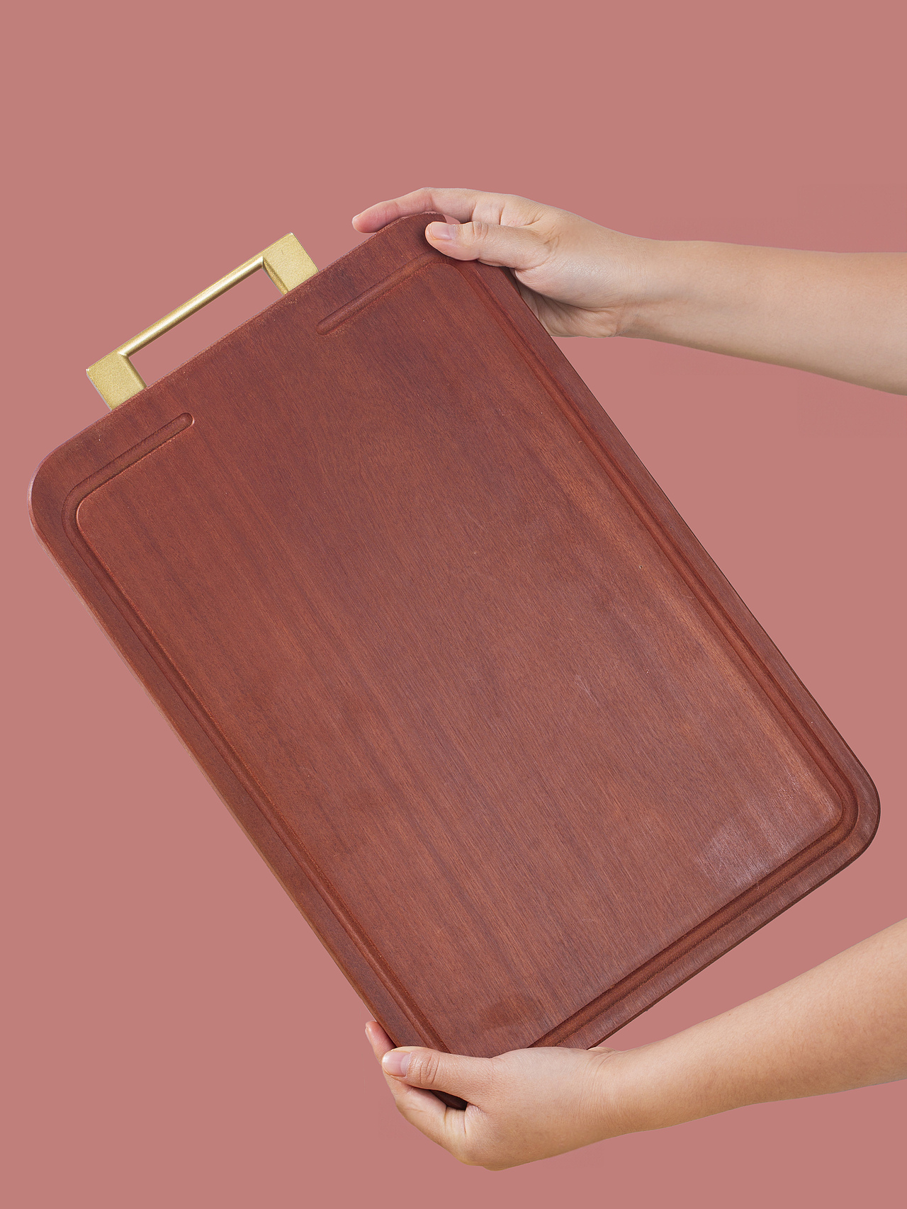 有间|识居非洲进口樱桃木整木原切菜板