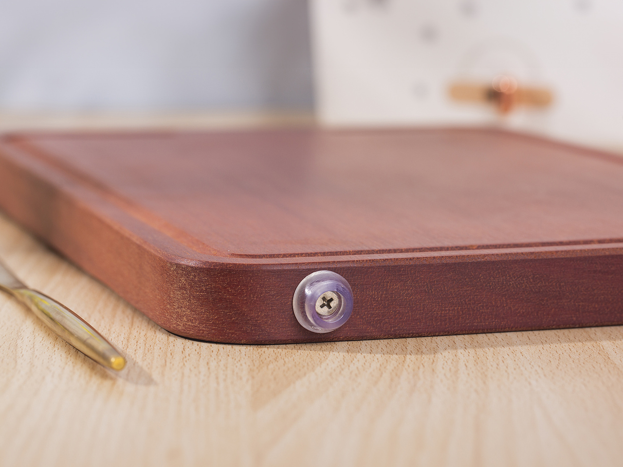 有间|识居非洲进口樱桃木整木原切菜板