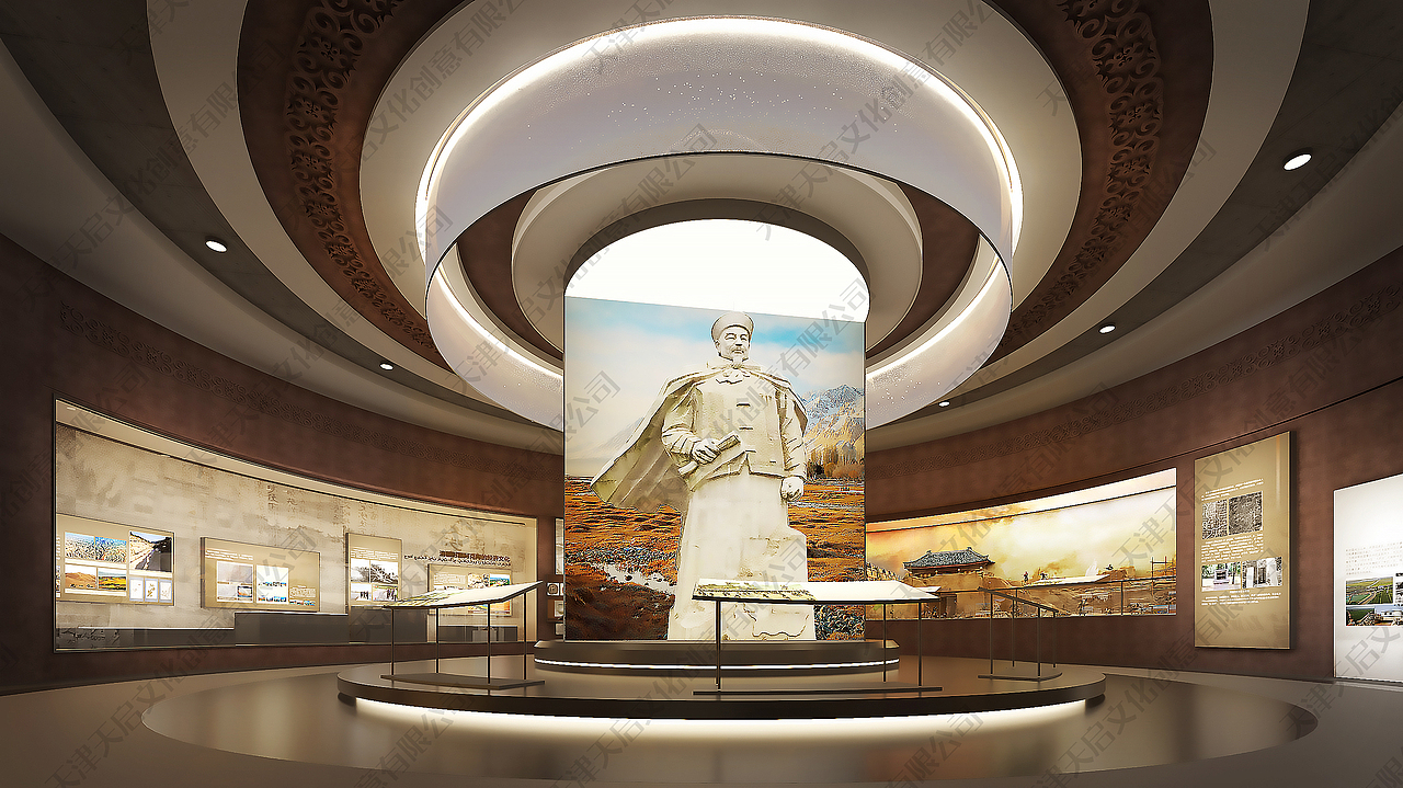阿克陶县博物馆（图ZMzgzMDMzMjE2） - 商业空间设计 - 站酷设计师TianQi文化原创素材 - 站酷ZCOOL