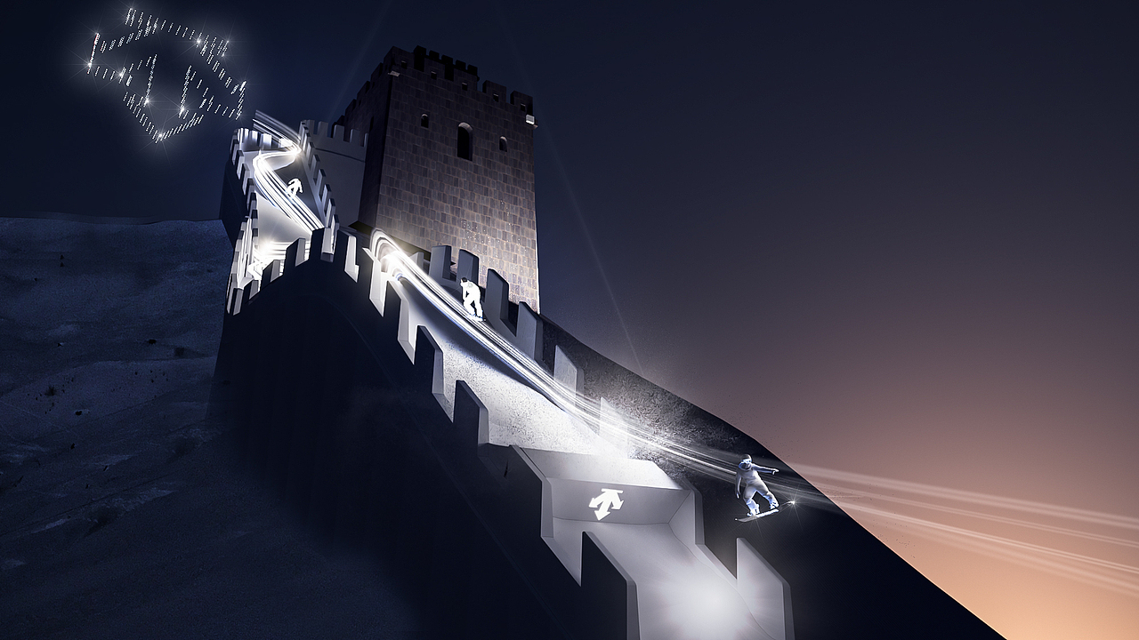 Descente & Greatwall（图ZMzgzMDM4Nzg0） - 场景 - 站酷设计师jeson1900原创素材 - 站酷ZCOOL