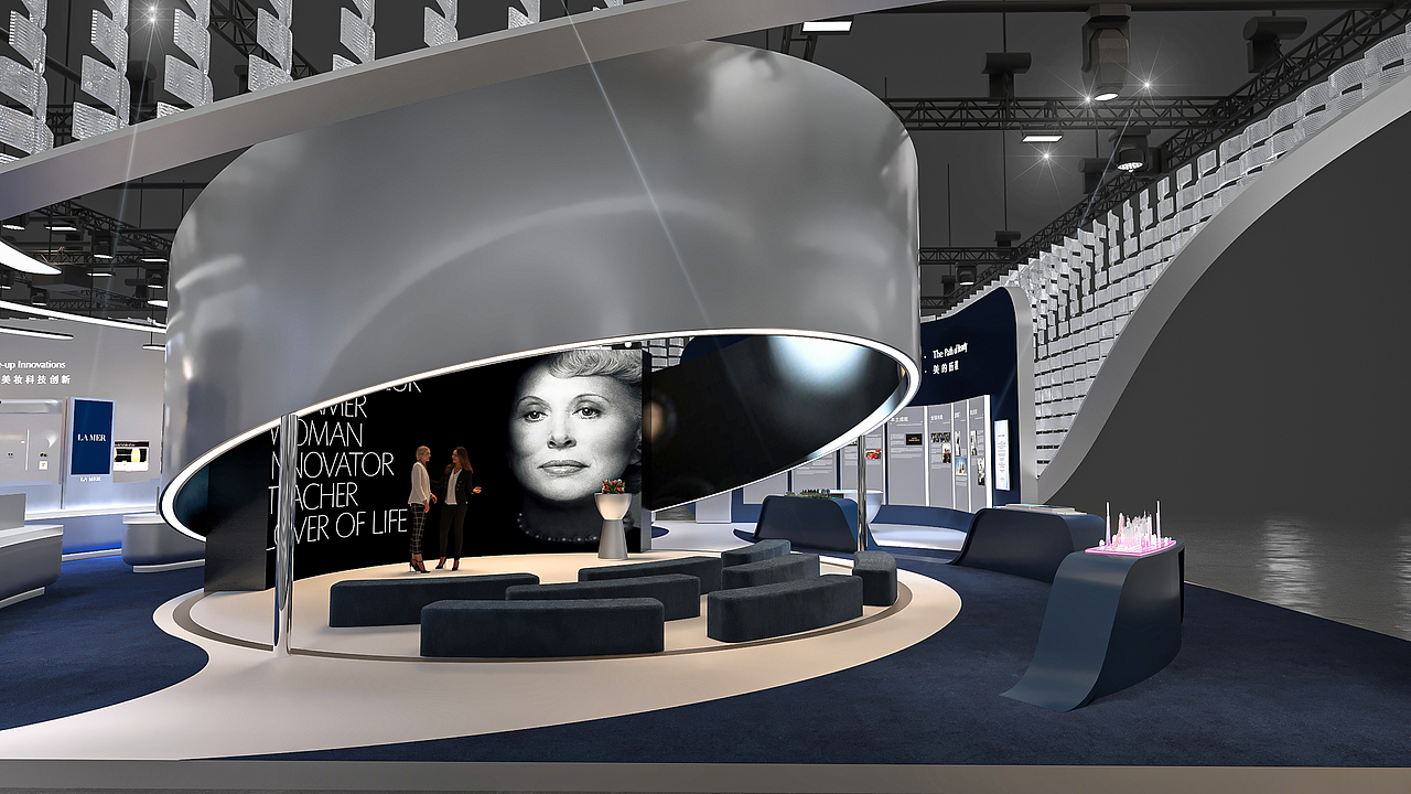 Estee Lauder CIIE 2024（图ZMzgzMDQwMDgw） - 建筑/空间 - 站酷设计师jeson1900原创素材 - 站酷ZCOOL