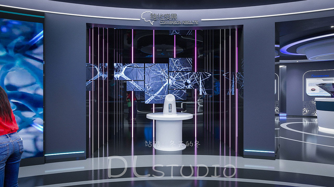 脑机智能科技展厅（图ZMzgzMDQwODQ4） - 展陈设计 - 站酷设计师冬天的冬原创素材 - 站酷ZCOOL