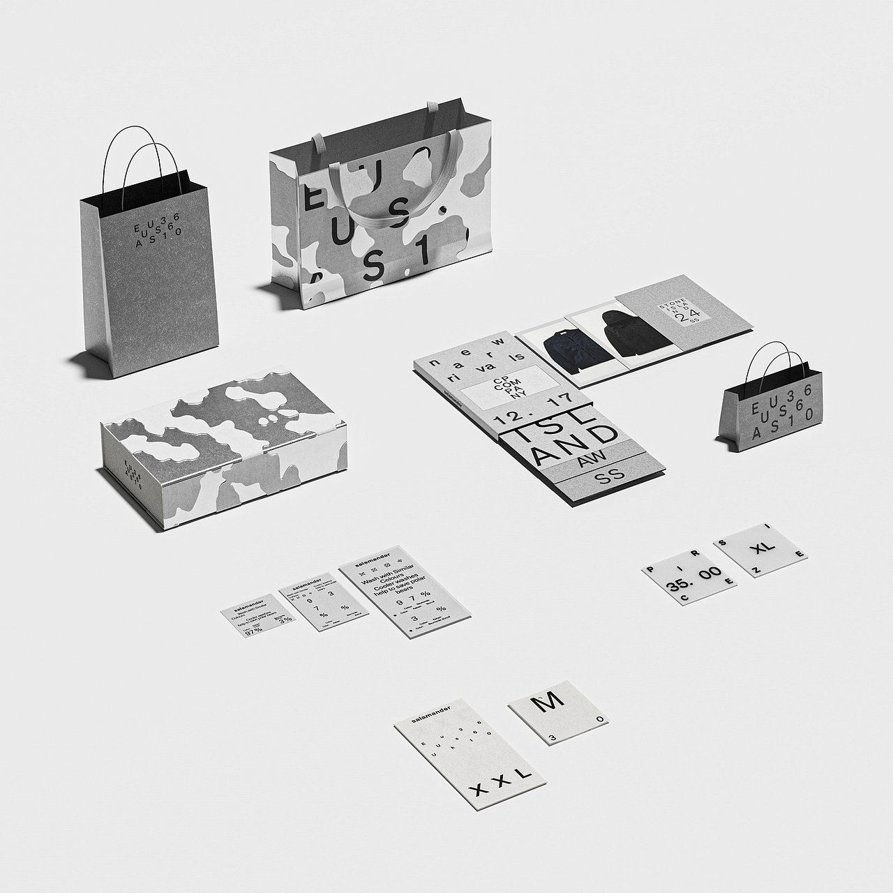 salamander 中古店视觉物料(图ZMzgzMDQ4NzQw) - 品牌 - 站酷设计师YujianHuang原创素材 - 站酷ZCOOL