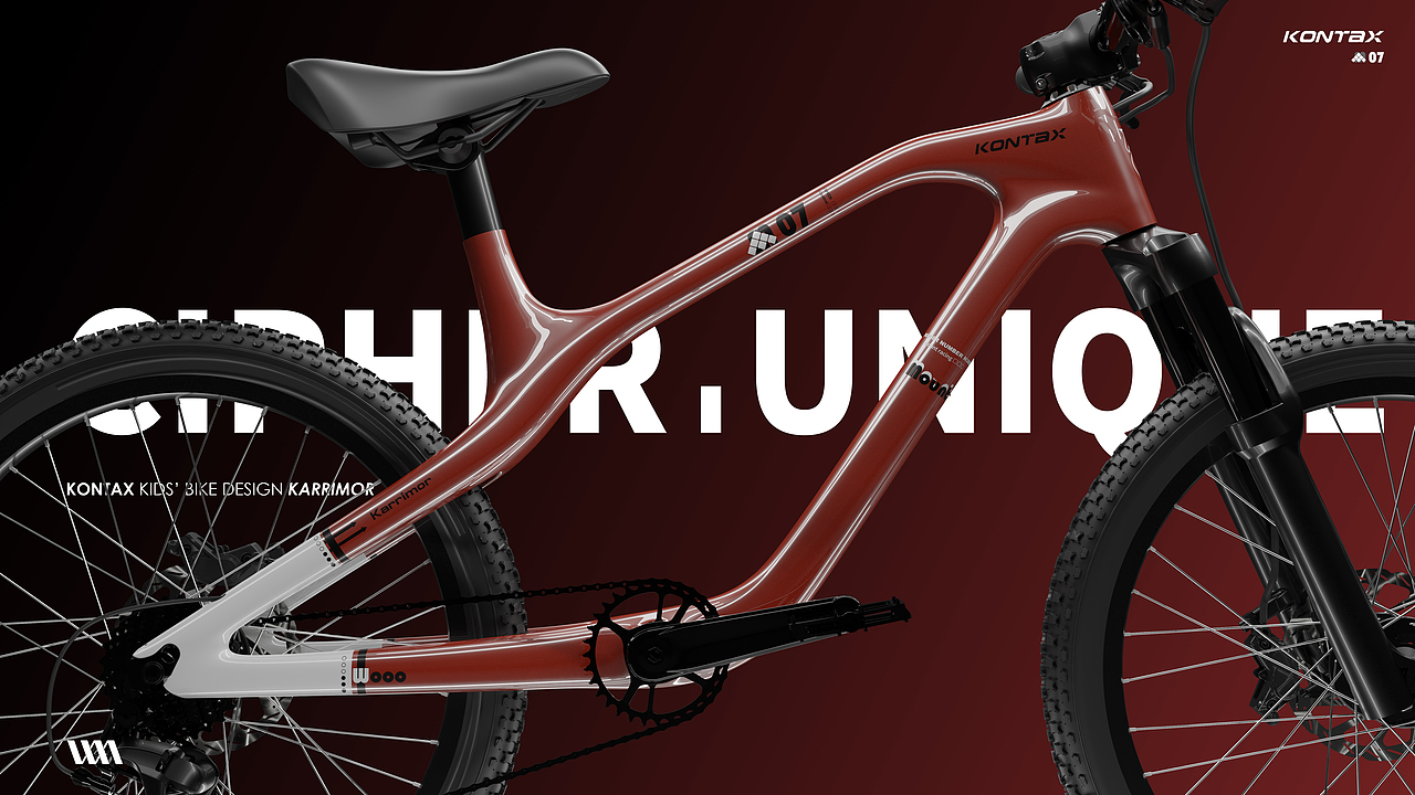 KONTAX × CUDesign | 山地童车涂装设计（图ZMzgzMDQ5MDgw） - 交通工具 - 站酷设计师CipherUnique唯码原创素材 - 站酷ZCOOL